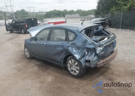 2009 Subaru Impreza 2.5I из США, поврежденный, VIN JF1GH61649H814993